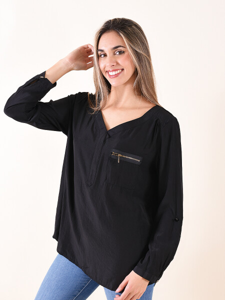BLUSA SILVIA NEGRO