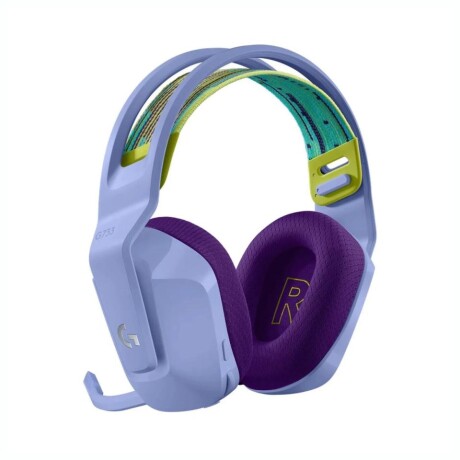AURICULARES LOGITECH HEADSET G733 GAMING INALAMBRICO Auriculares Gamer Inalámbricos LOGITECH G733 BT 20Hrs - Lila Con Luz