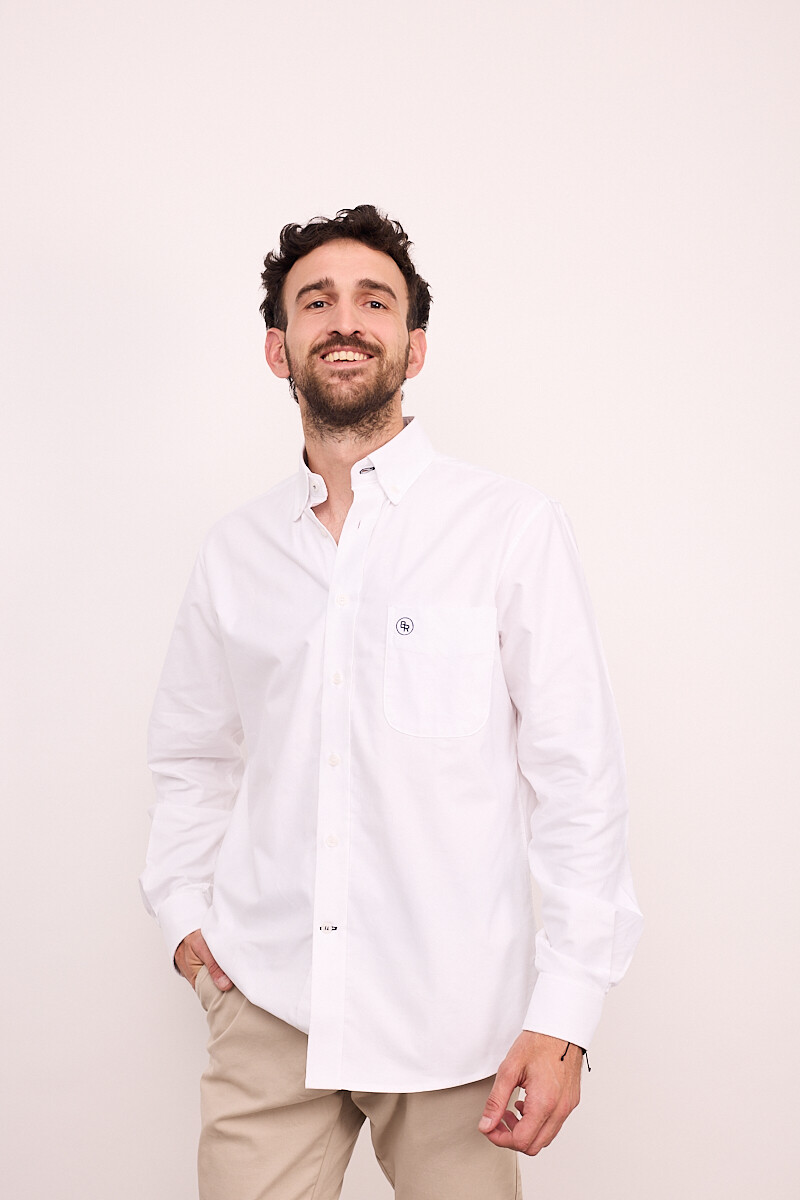 Camisa Oxford Blanca