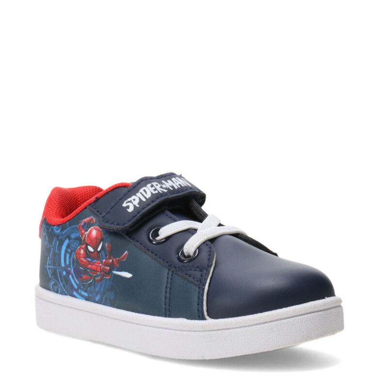 Championes de Niños MARVEL Spider Man C/Velcro Azul - Rojo