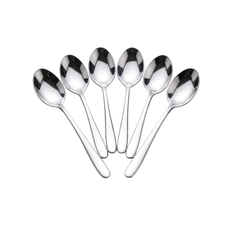 SET CUCHARITA PLATEADA 6PZAS Unica