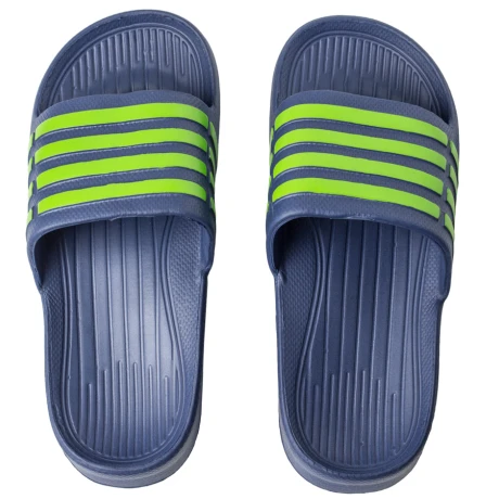 Sandalia Franjas Azul Con Verde Sandalia Franjas Azul Con Verde