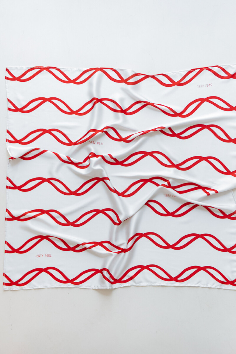 Pañuelo Seda - Rojo