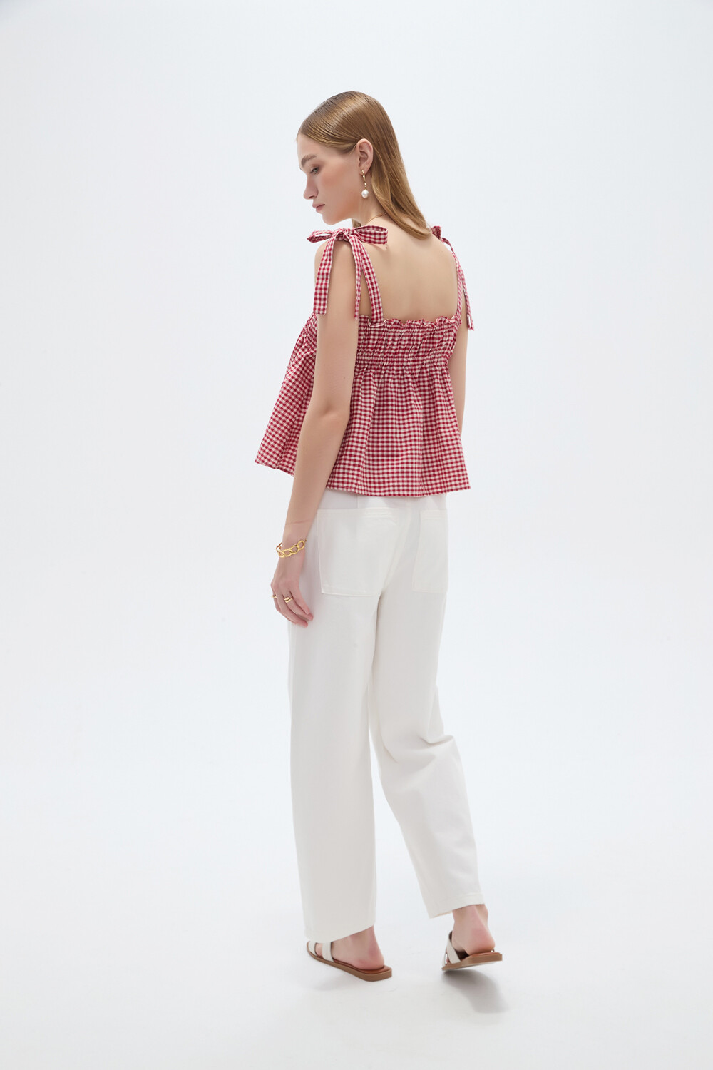 Pantalon Rato Marfil / Off White