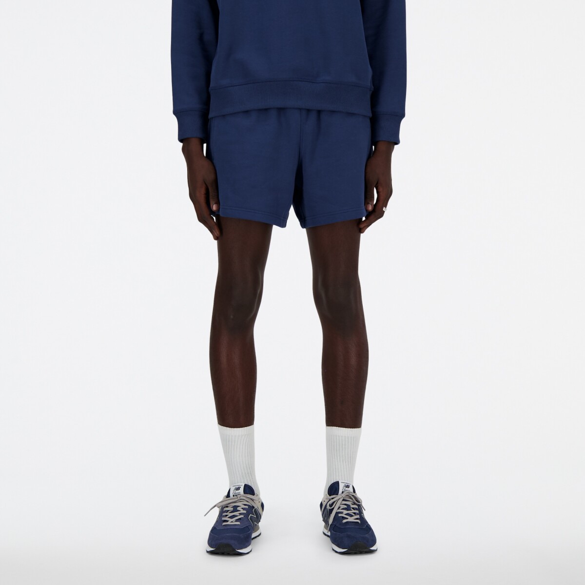 Short New Balance de Hombre - Athletics 5" - MS41511NNY - BLUE 