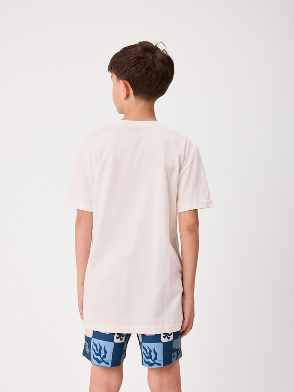 T-SHIRT LUKINA TEEN RUSTY Blanco
