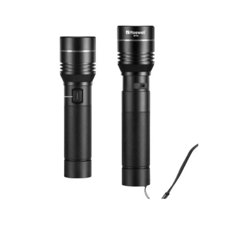 LINTERNA LED ROSWELL LASER 2000 LUMENES BX8114 LINTERNA LED ROSWELL LASER 2000 LUMENES BX8114