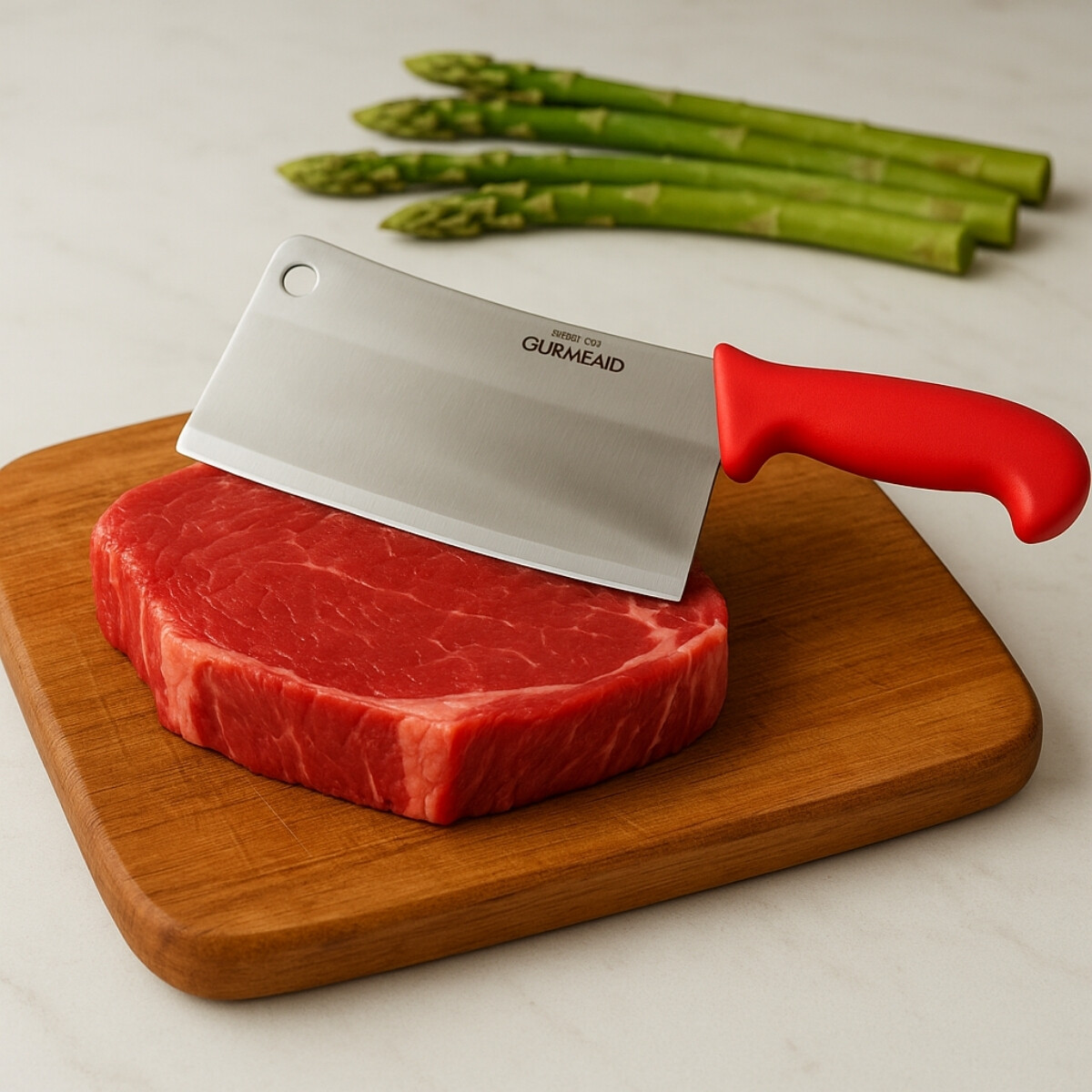 Hachuela 21 cm Mango Rojo Ozti 