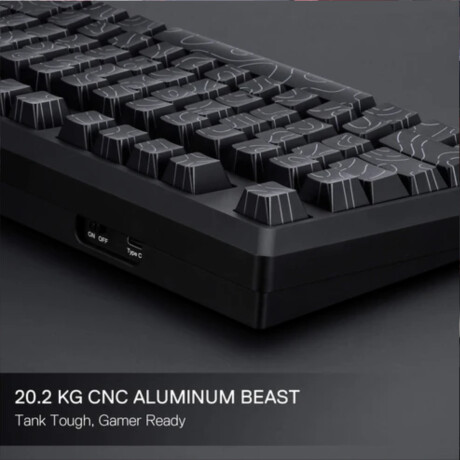 Teclado Gamer Redragon Uranus Pro K737 Black RGB Switch Red Teclado Gamer Redragon Uranus Pro K737 Black RGB Switch Red
