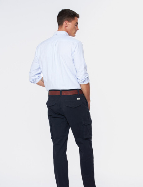 PANTALÓN CARGO Azul