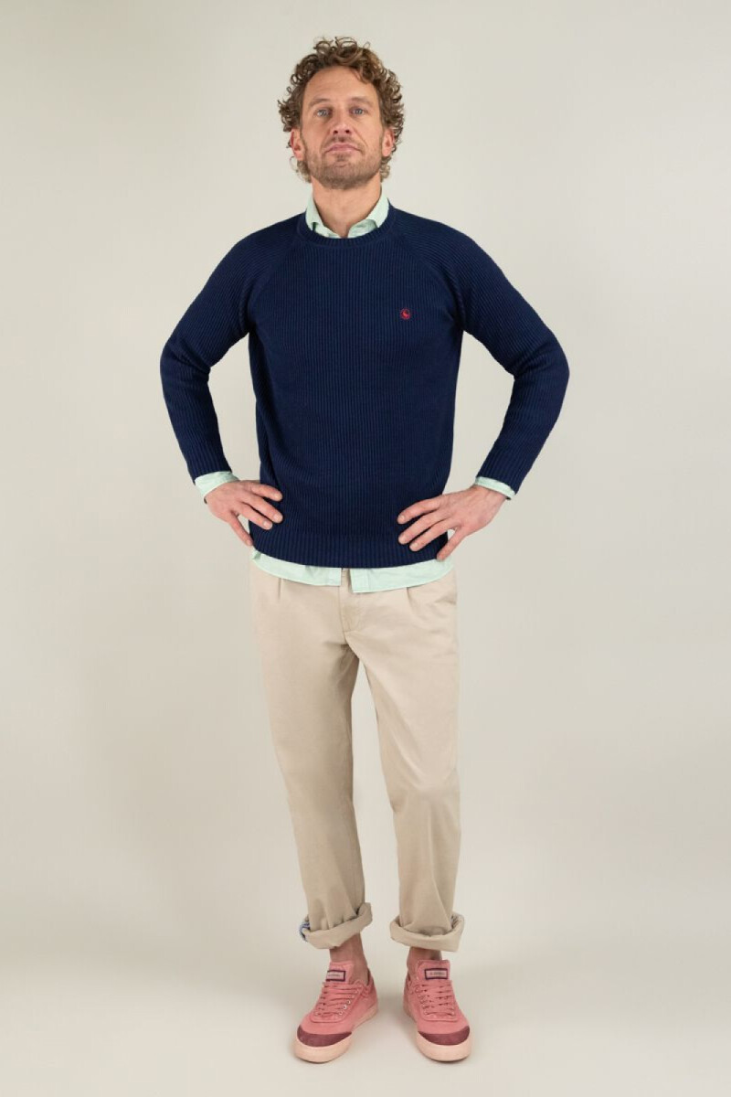 Jersey El Ganso - Punto Inglés Marino