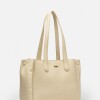 Cartera Al Hombro Erin En Efecto Cuero Graneado Natural