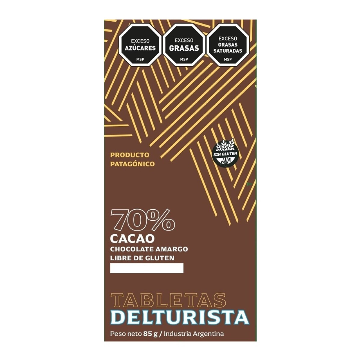 Chocolate dark 70% Delturista 