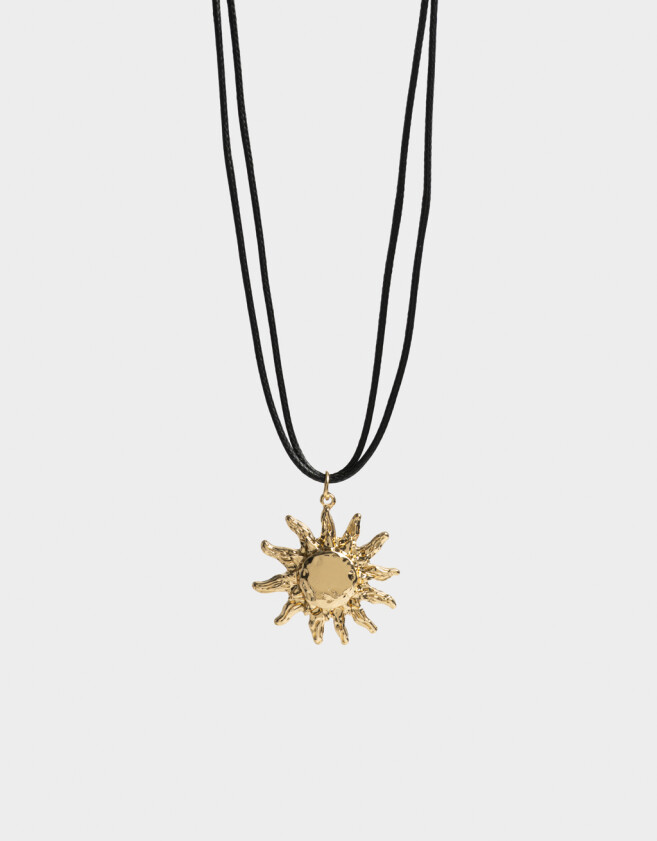 Collares Cortos Soles Collar Corto De Sol - Dorado