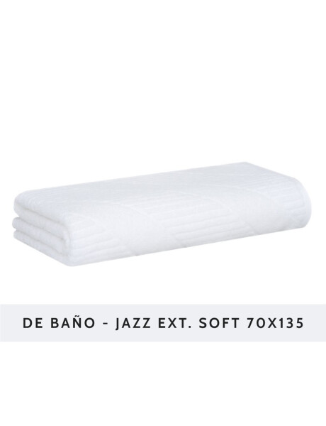 TOALLA BAÑO JAZZ EXT SOFT 420G BLANCO 70X135 TOALLA BAÑO JAZZ EXT SOFT 420G BLANCO 70X135