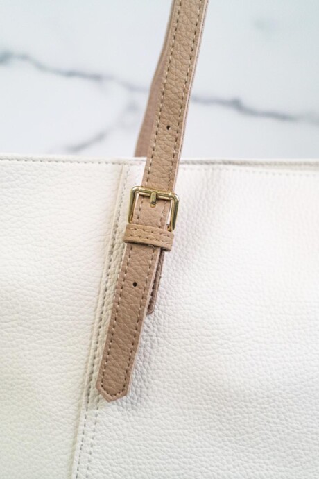 Cartera Pennie Beige