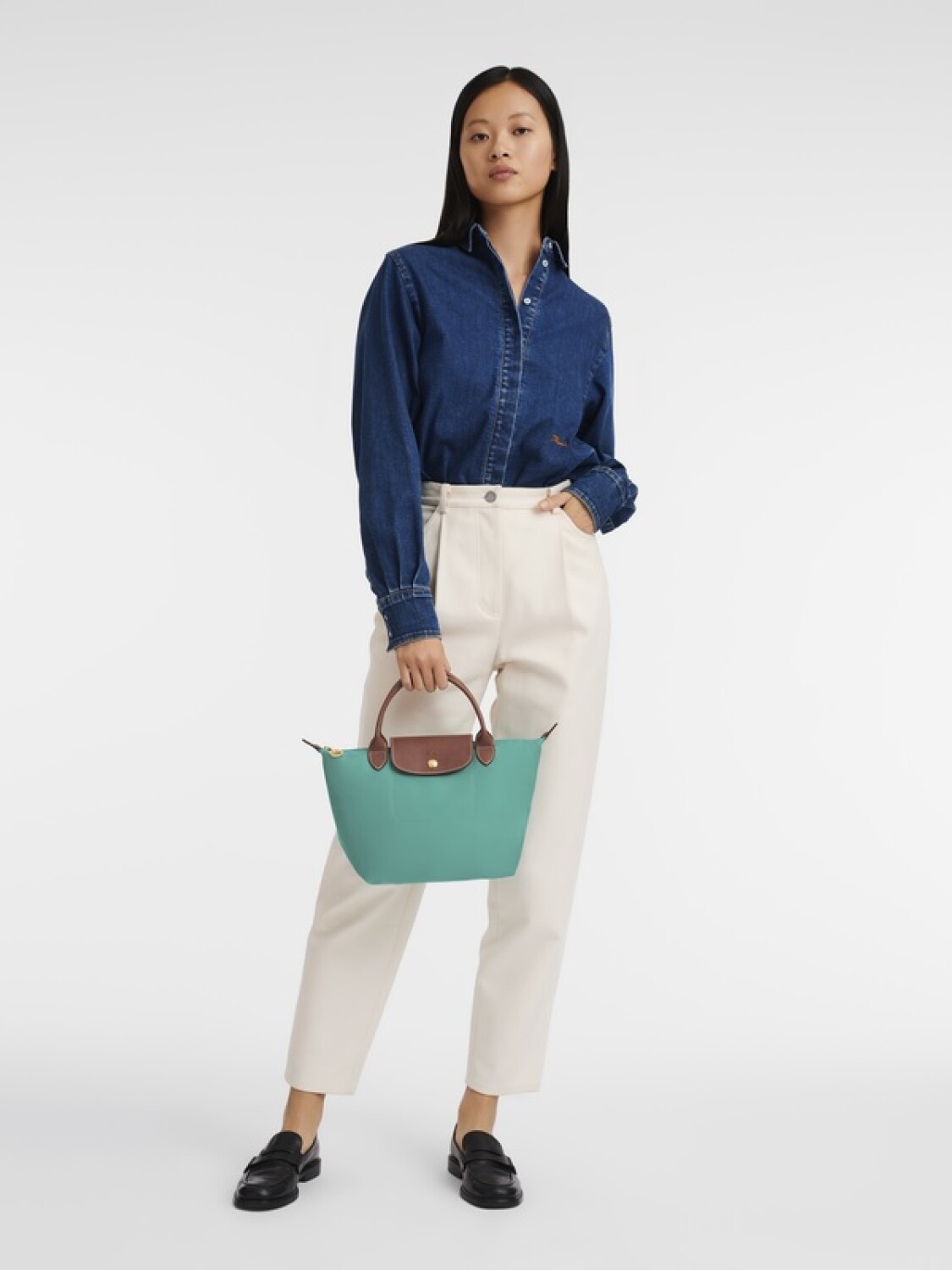 Longchamp - Le Pliage Original Bolso con Asa Superior S 0