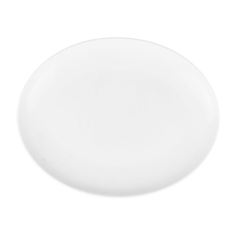 FUENTE OVAL CERAMICA BCA LISA 31X22X3CM FUENTE OVAL CERAMICA BCA LISA 31X22X3CM