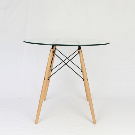 Mesa Redonda De Vidrio Ø80cm x Alto 75cm Mesa Redonda De Vidrio Ø80cm x Alto 75cm