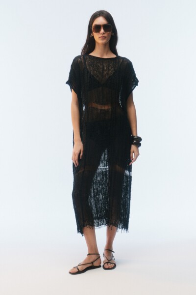 VESTIDO GALAPAGO Negro