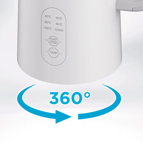 Jarra eléctrica blanca Midea 1.5L Blanca MK-SH15X301A2 Jarra eléctrica blanca Midea 1.5L Blanca MK-SH15X301A2