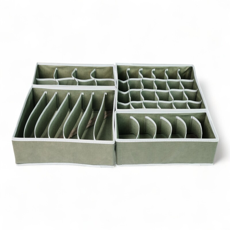 Organizador separador cajones ropa interior Gris