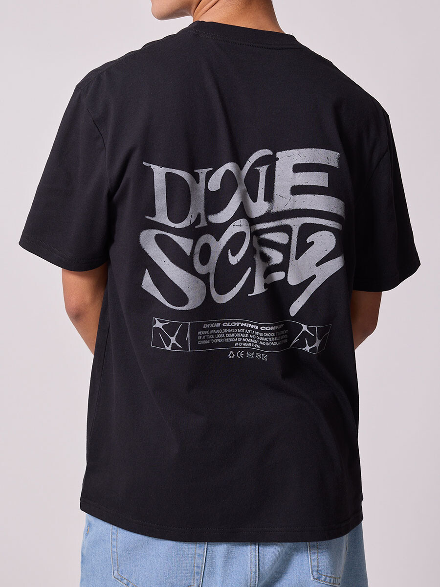 T-SHIRT YOMIN DIXIE - Negro 