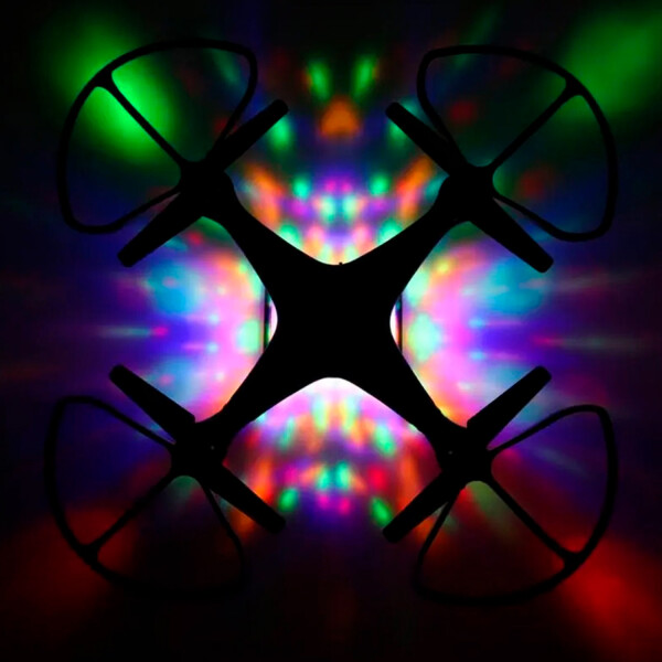 Drone Ledstar Dm93 Con Retorno Automático AZUL