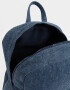 Mochilas Urbanas Mochila Denim Con Charms - Azul Gastado