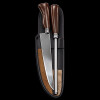Set de Asado Artesanal - Cuchillo y Chaira Parrillero con Estuche y Mango en Madera N°9 Set de Asado Artesanal - Cuchillo y Chaira Parrillero con Estuche y Mango en Madera N°9