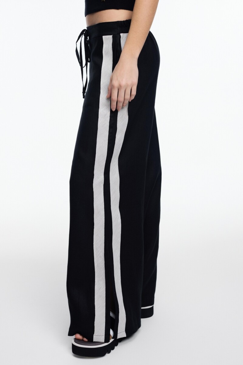 PANTALON TIRAS Negro