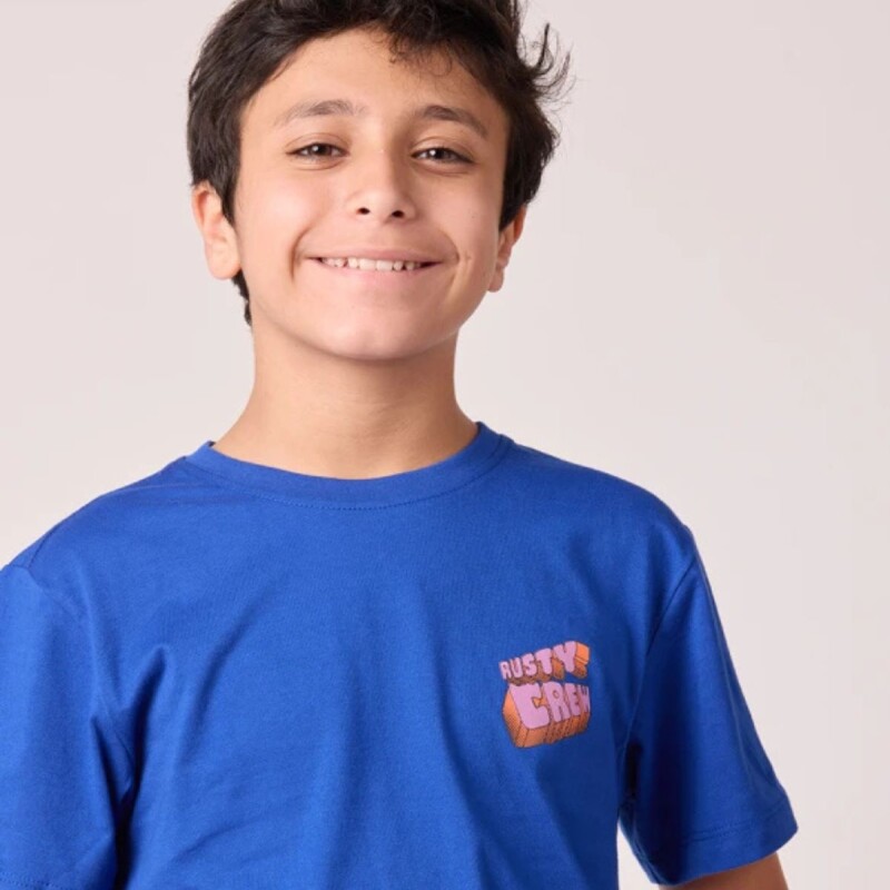 Remera Con estampa Rusty Azul