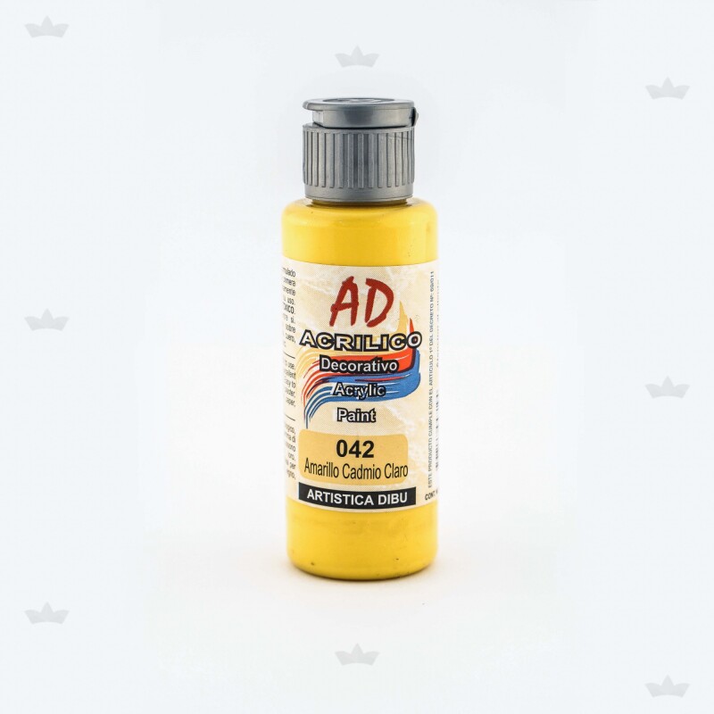 ACRILICO DECORATIVO AMARILLO CADMIO CLARO 60 ML N/A