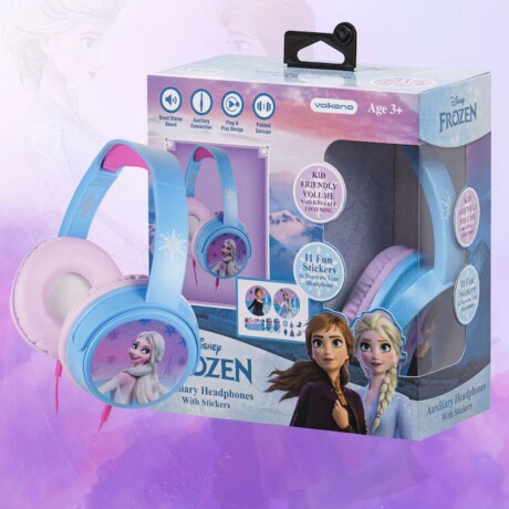 FROZEN AURICULAR HEADSET AUX CON STICKERS V01