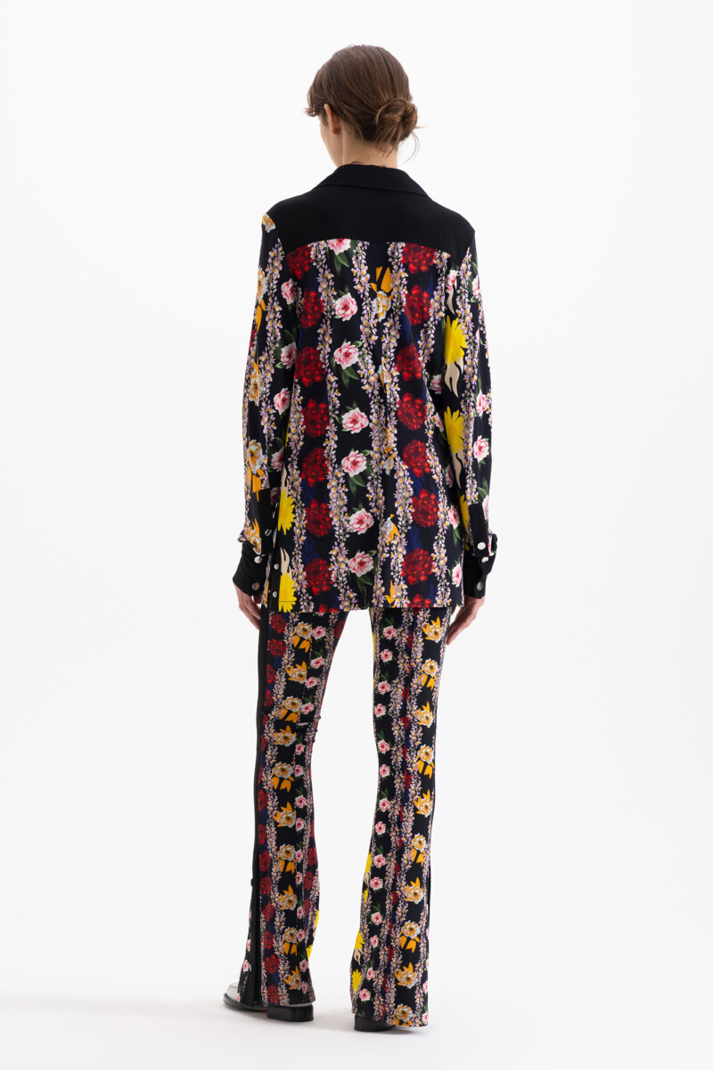 PANTALON FLOWERS Multicolor