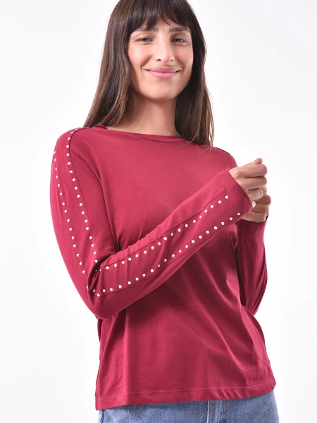REMERA MONACO BORDEAUX