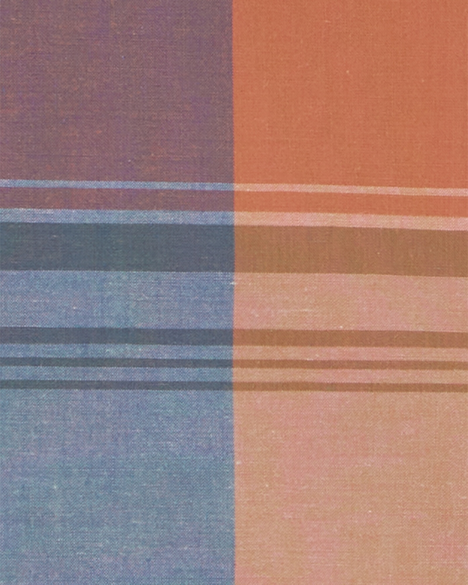 Camisa de popelina, diseño a cuadros Sin color