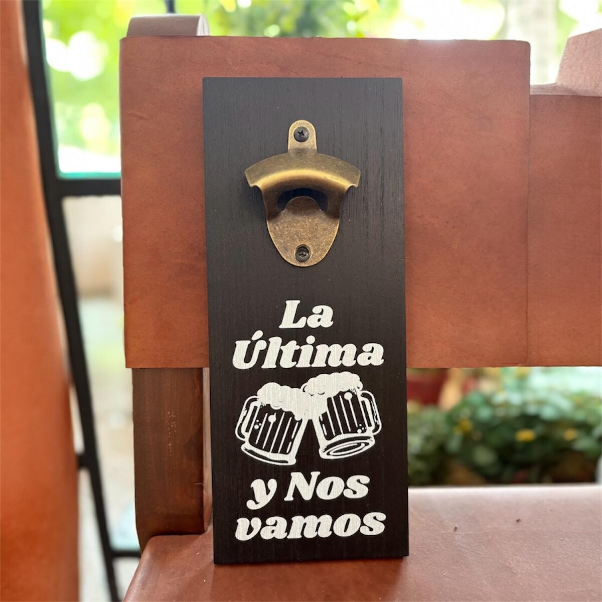 Destapador de Madera - BRINDIS - Negro 