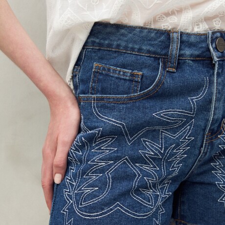 SHORT SUPERSONIC Azul