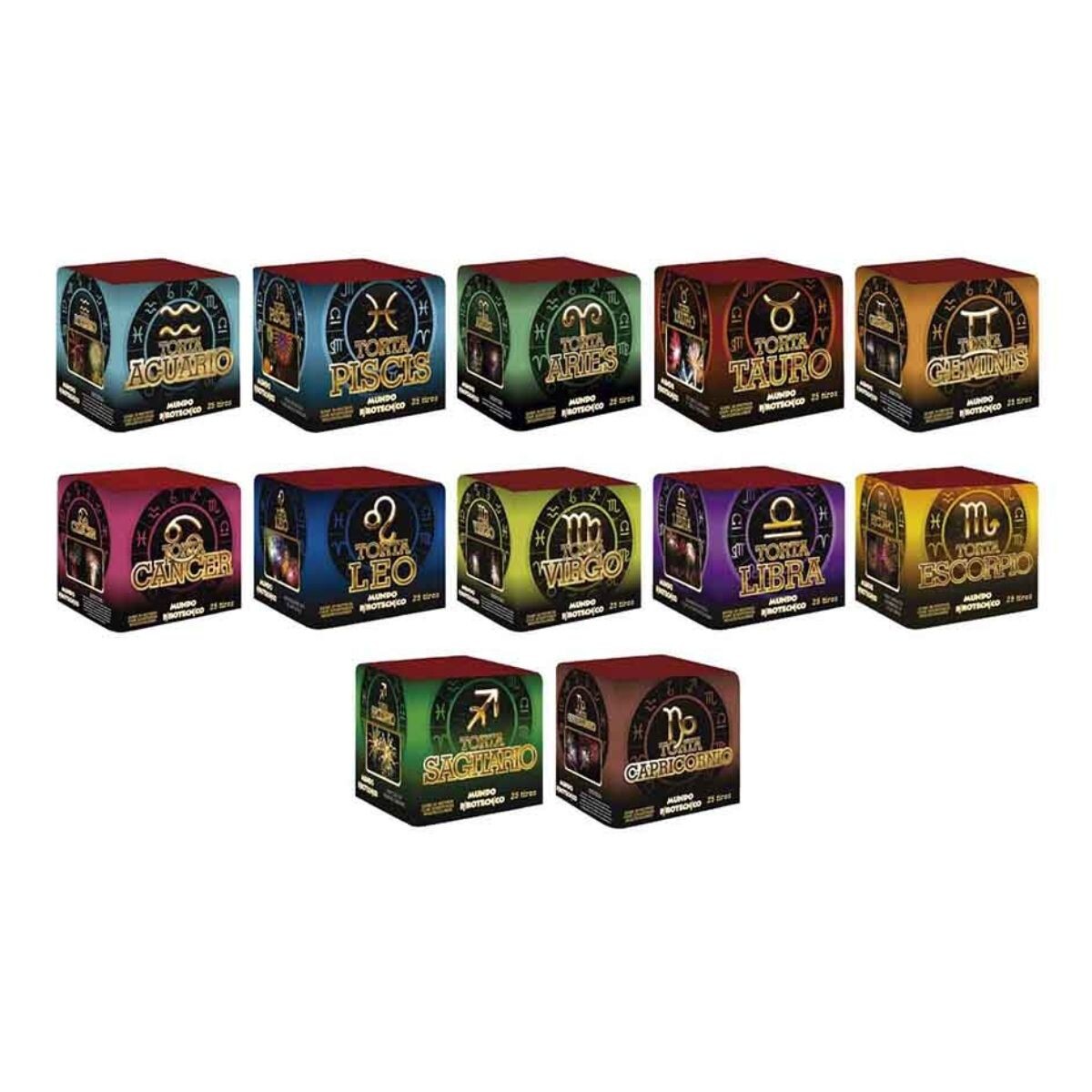 TORTA SIGNOS 25 Tiros 