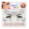 Set Stickers para Rostro y Uñas Plateada