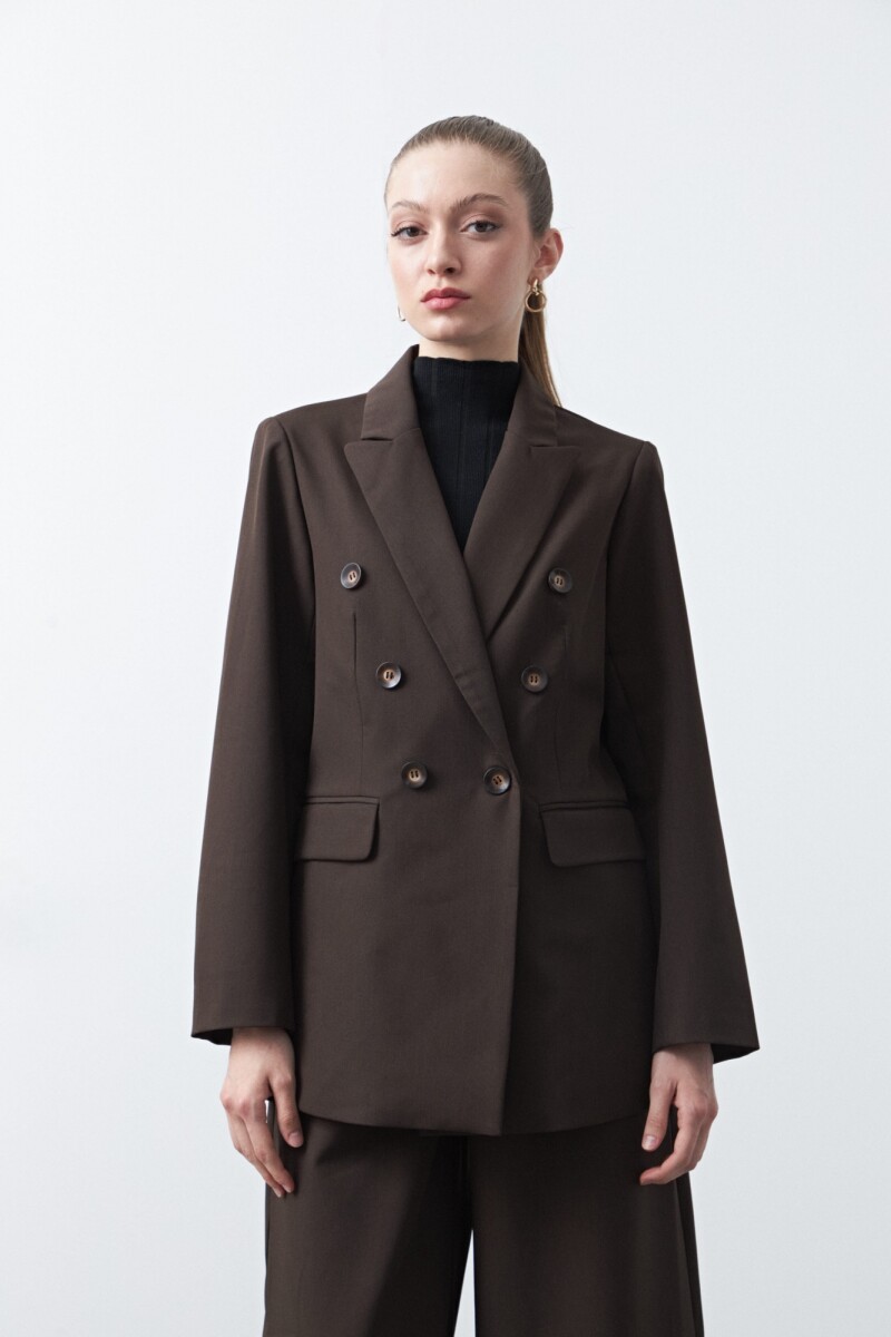 BLAZER FAE Chocolate
