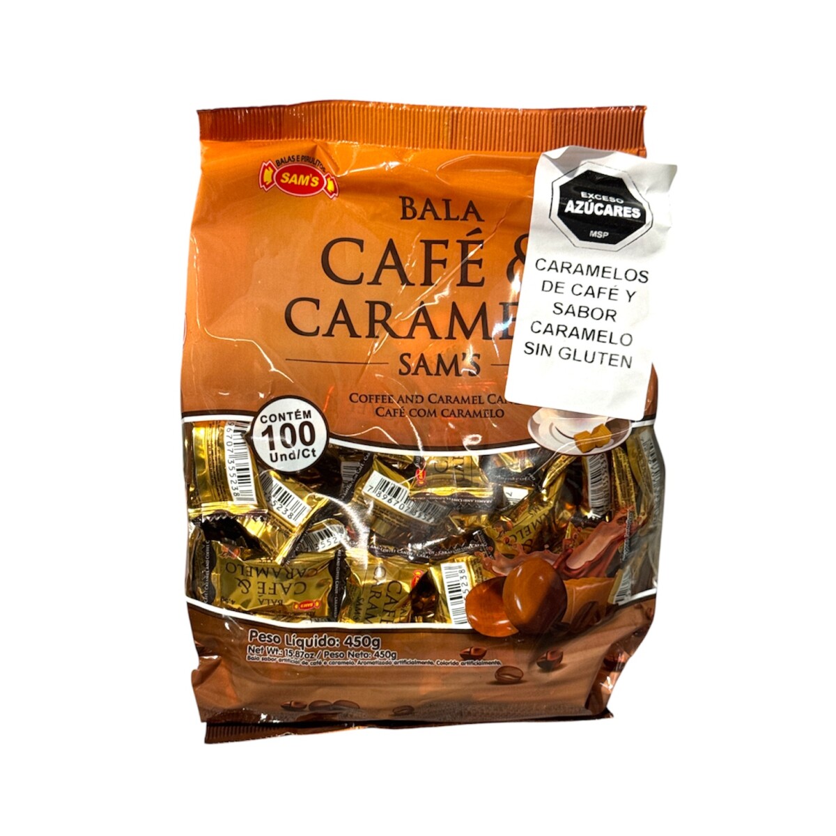 Caramelo Simas Cafe y Caramelo Mix 