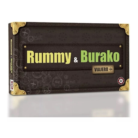 Juego De Mesa Rummy & Burako Viajero Juego De Mesa Rummy & Burako Viajero