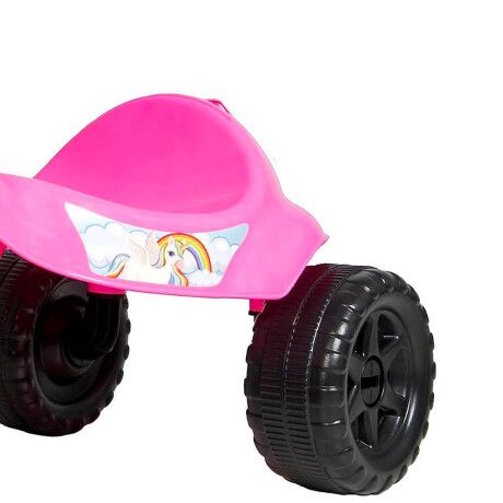 Triciclo Infantil Interactivo Con Pedales Brasil Rosa