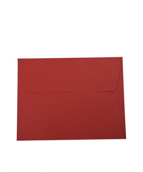 Sobre color 120 grs 14x18 cm. ROJO