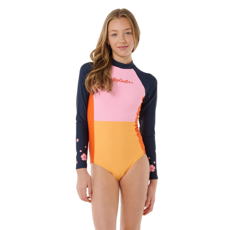Lycra Rip Curl High Tide Ls Surfsuit -Girl - Multicolor Lycra Rip Curl High Tide Ls Surfsuit -Girl - Multicolor