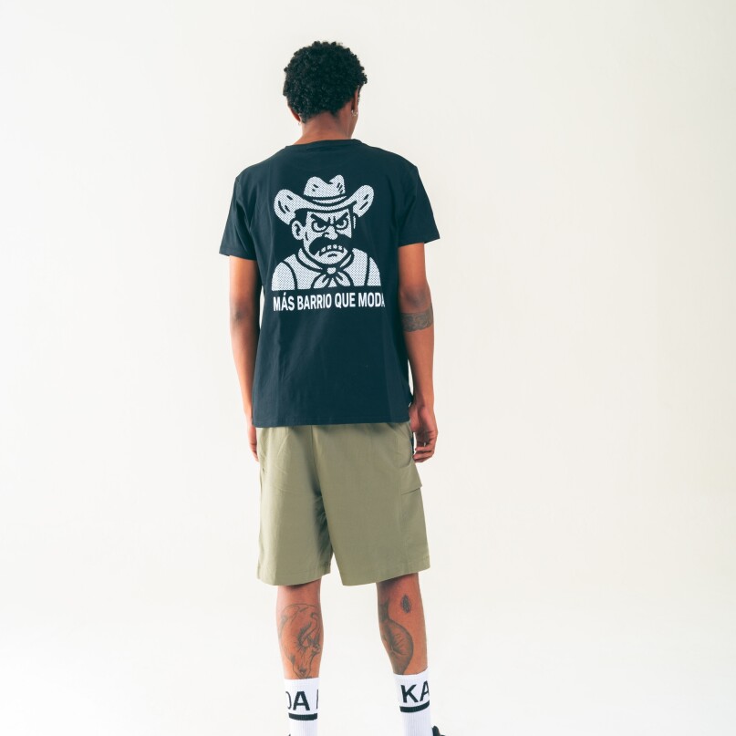 Short Caligrafía Verde Militar