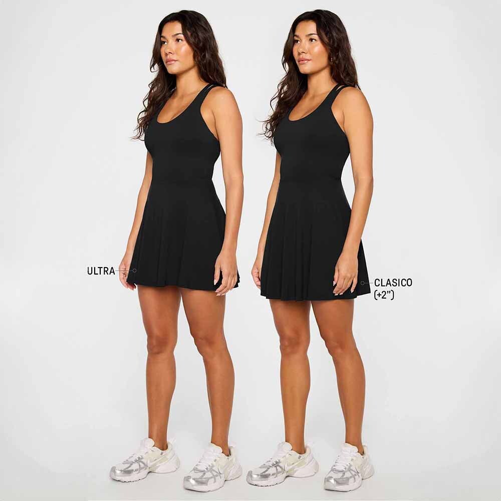 Vestido Boost Performance Dress Classic Mini Mujer Black