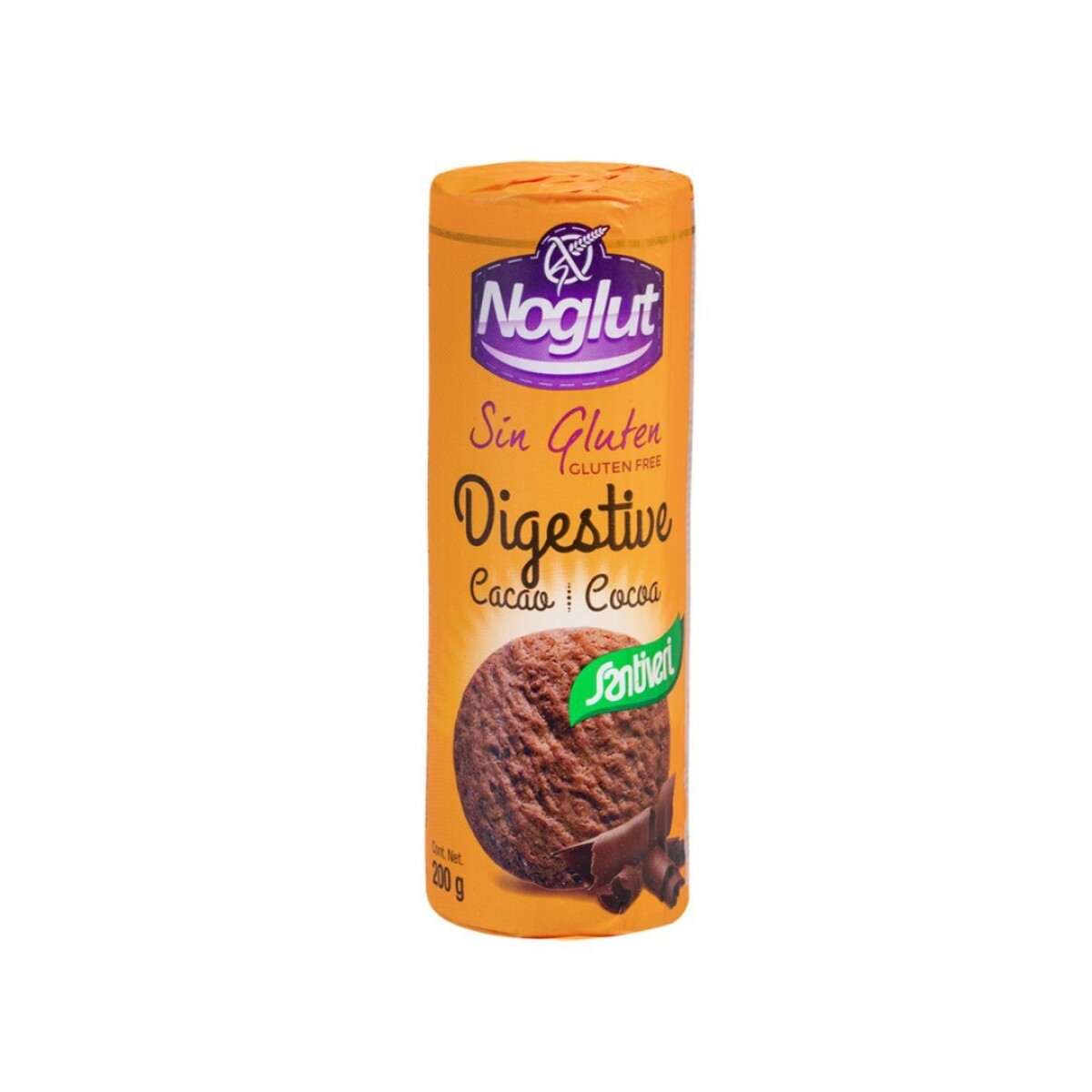 Galletas De Cacao Sin Gluten Noglut 